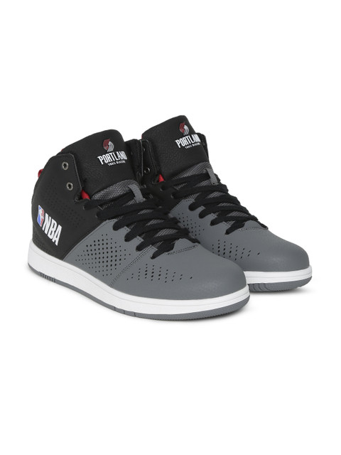

NBA Men Grey Portland TrailBlazers Sneakers