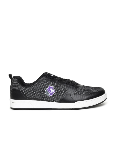

NBA Men Sacramento Kings Black Sneakers