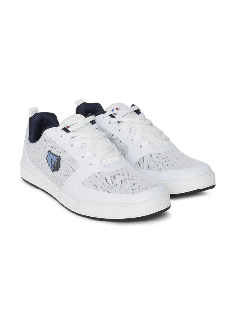 

NBA Men White Utah Jazz Sneakers