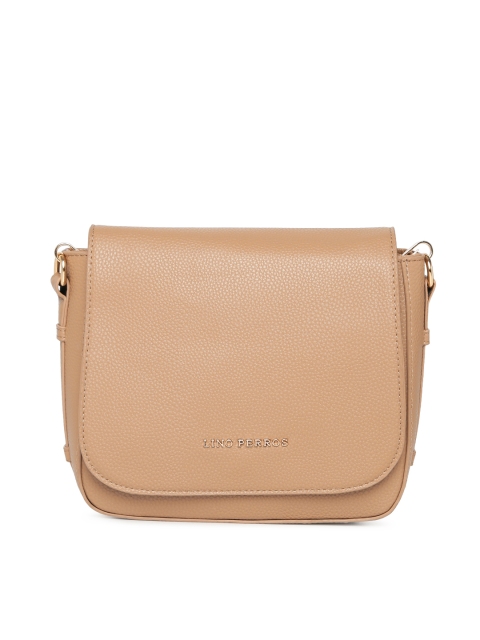 

Lino Perros Beige Solid Sling Bag