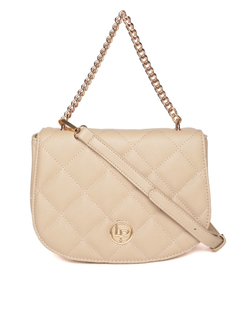 

Lino Perros Beige Quilted Handheld Bag