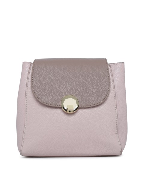 

Lino Perros Pink Solid Handheld Bag