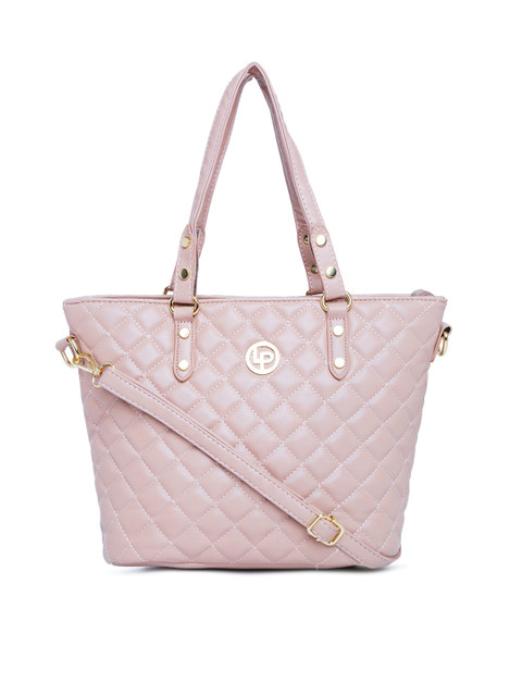 

Lino Perros Pink Quilted Handheld Bag