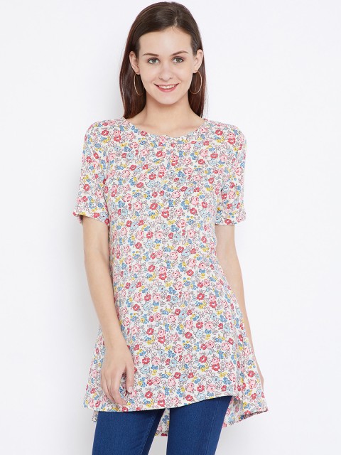 

Ruhaans Off-White Printed Tunic