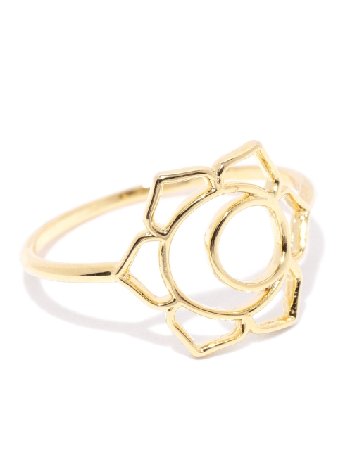 

Accessorize Women Gold-Plated Geometric Finger Ring