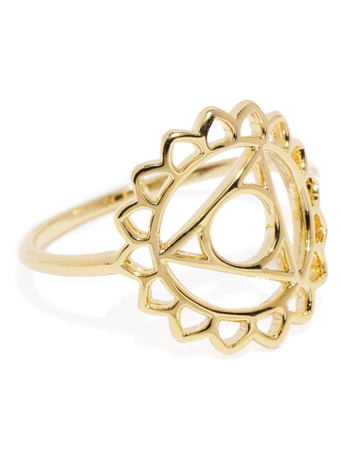 

Accessorize Women Gold-Plated Geometric Finger Ring