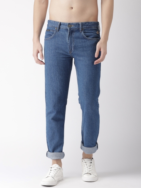 

Flying Machine Men Blue Prince Slim Fit Mid-Rise Clean Look Jeans