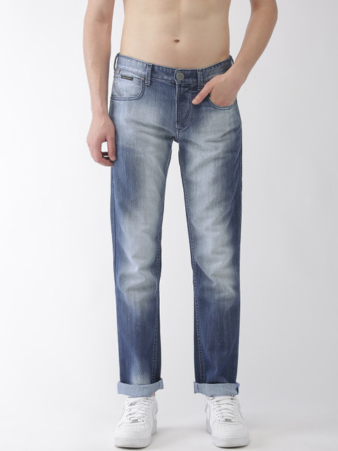 

Flying Machine Men Blue Prince Slim Fit Mid-Rise Clean Look Jeans