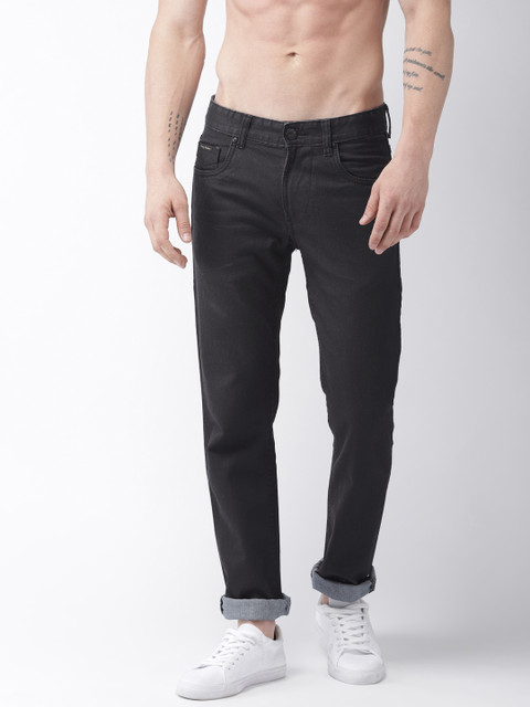 

Flying Machine Men Navy Blue Slim Fit Mid-Rise Clean Look Jeans