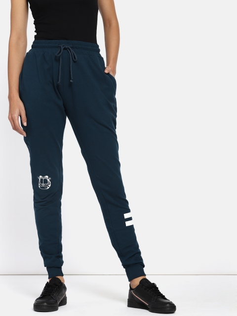 

Kook N Keech Garfield Women Navy Blue Solid Joggers