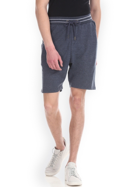 

Colt Men Blue Solid Regular Fit Regular Shorts