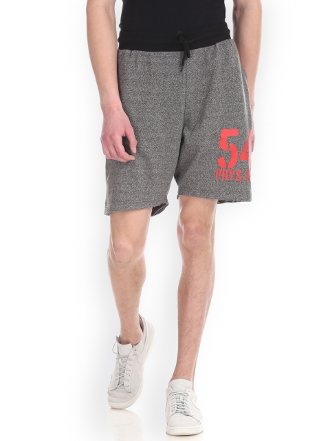 

Colt Men Grey Solid Regular Fit Regular Shorts