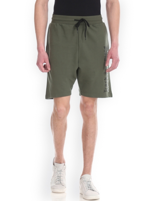 

Colt Men Green Solid Regular Fit Regular Shorts