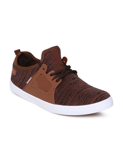 

Flying Machine Men Brown & Black Damian Sneakers