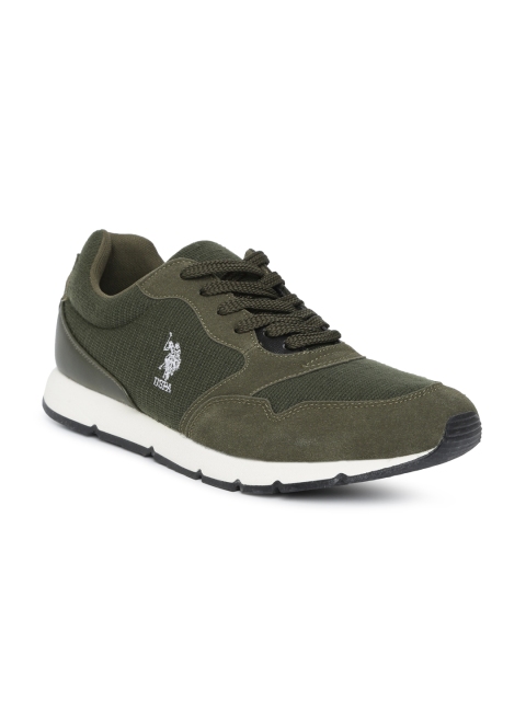 

U.S. Polo Assn. Men Green Sneakers