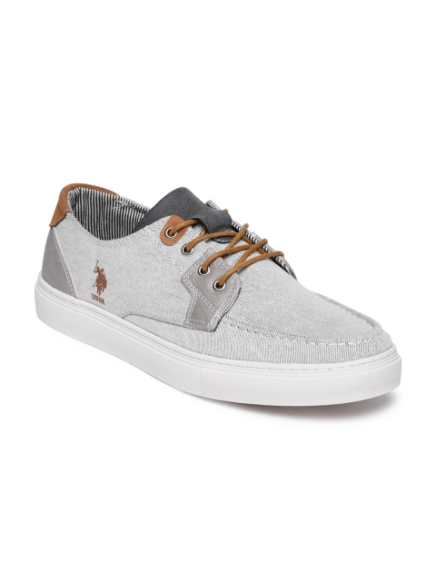 

U.S. Polo Assn. Men Grey Sneakers