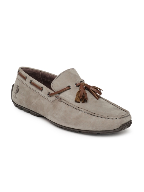 

U.S. Polo Assn. Men Grey TURNER Boat Shoes