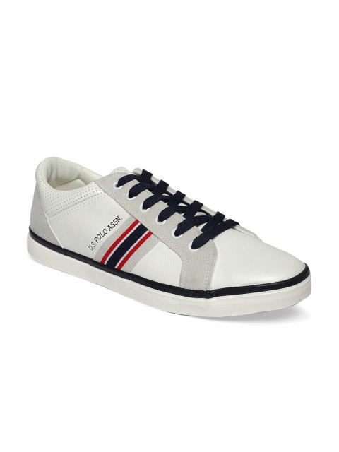 

U.S. Polo Assn. Men White Sneakers