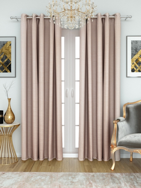 

Aura Beige Single Jacquard Self-Design Door Curtain