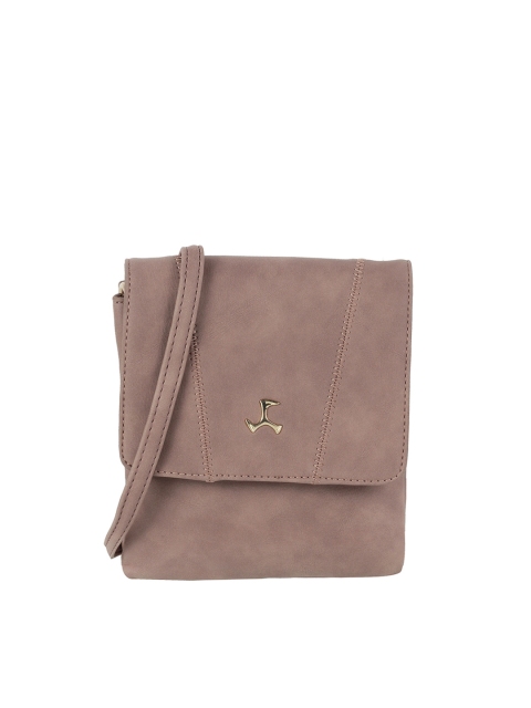 

Mochi Beige Solid Sling Bag