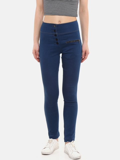 

Rider Republic Women Navy Blue Slim Fit High-Rise Clean Look Stretchable Jeans