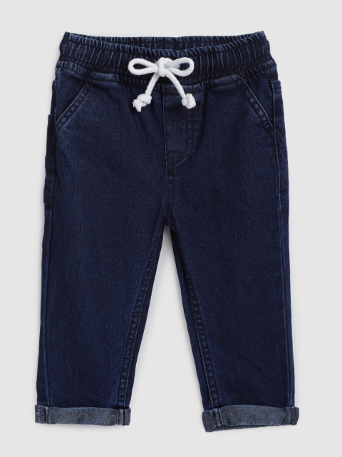 

YK Boys Blue Regular Fit Mid-Rise Clean Look Stretchable Jeans