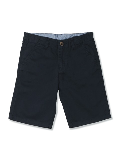 

Cherokee Boys Blue Solid Regular Fit Regular Shorts