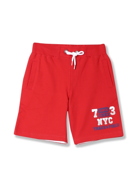 

Cherokee Boys Red Solid Regular Fit Regular Shorts