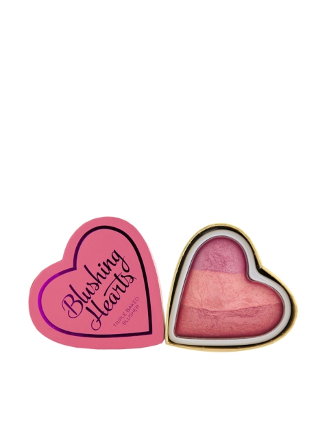 

Makeup Revolution London Blushing Hearts Triple Baked Blusher - Blushing Heart Blusher 10g, Multi