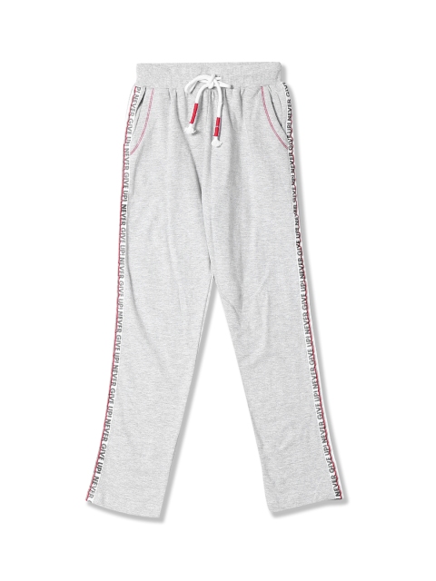 

Cherokee Girls Charcoal Grey Solid Regular-Fit Trackpant
