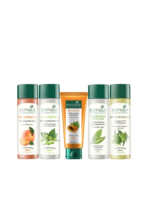 

Biotique Unisex Everyday Essential Kit, White