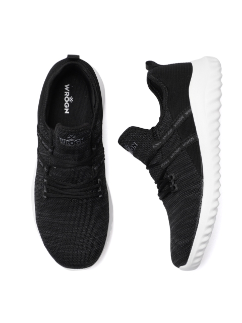 

WROGN Men Black Sneakers