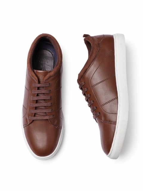 

WROGN Men Brown Sneakers
