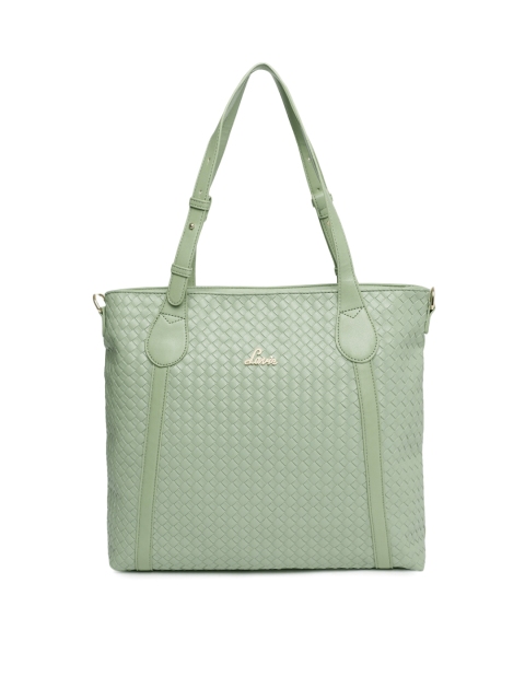 

Lavie Green Textured Shoulder Bag