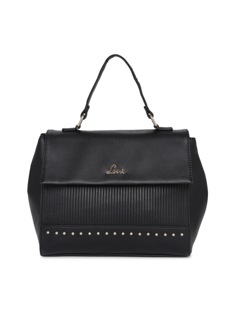

Lavie Black Textured Handheld Bag