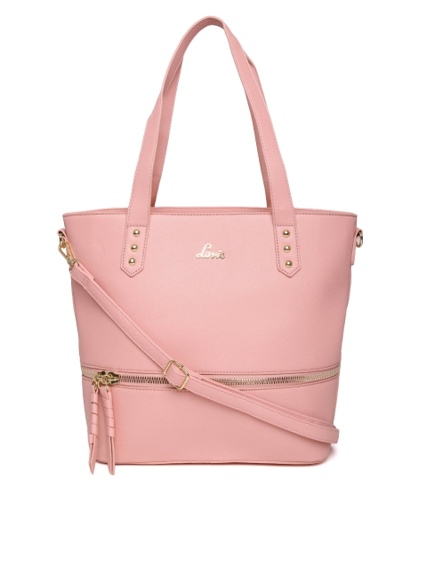 

Lavie Pink Solid Shoulder Bag