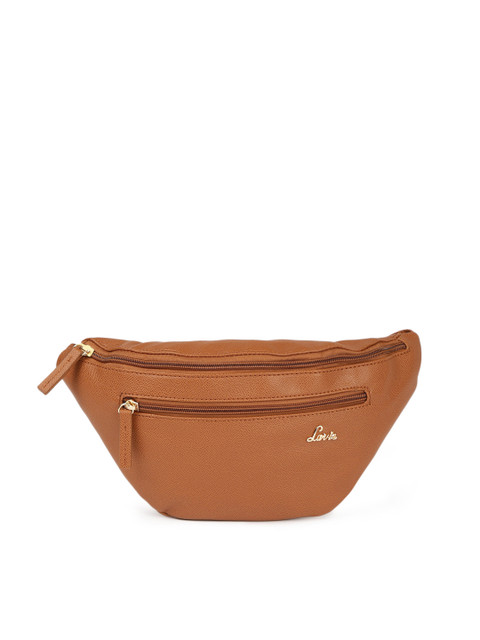 

Lavie Women Brown Solid Waistpouch