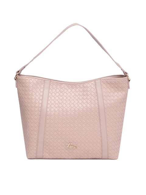 

Lavie Pink Textured Handheld Bag