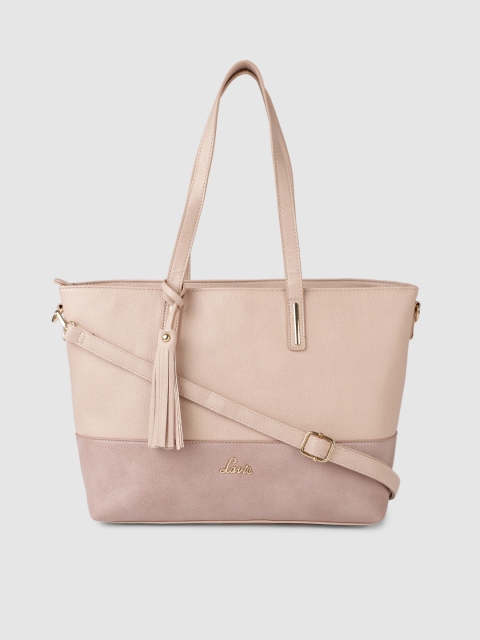 

Lavie Women Pink Solid Shoulder Bag