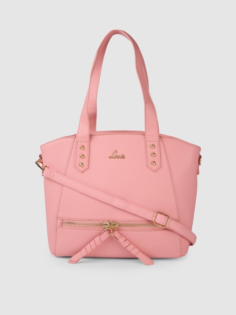 

Lavie Pink Solid Shoulder Bag