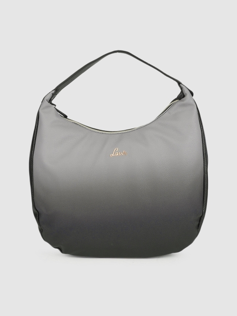 

Lavie Grey & Black Solid Shoulder Bag