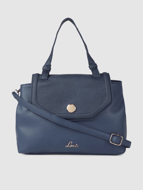 

Lavie Blue Solid Satchel