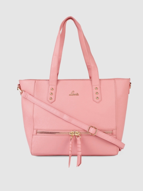 

Lavie Pink Solid Shoulder Bag