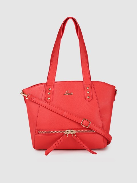 

Lavie Orange Solid Shoulder Bag