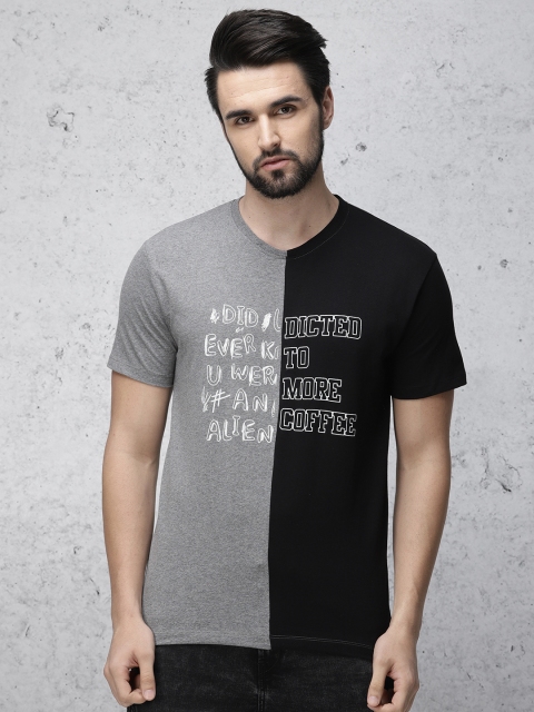 

Ecko Unltd Men Grey Printed Round Neck T-shirt