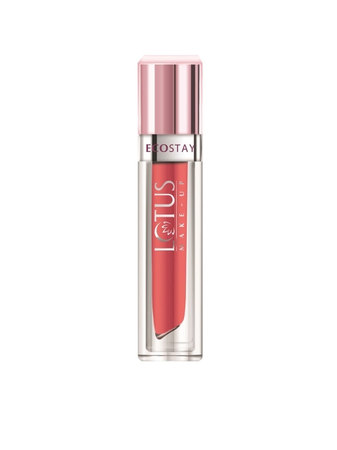 

Lotus Herbals Sustainable Make-Up Ecostay Matte Lip Lacquer - Coral Crush EL02 4gm