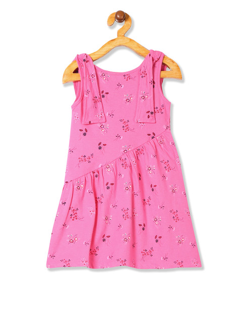 

Cherokee Girls Pink A-Line Dress