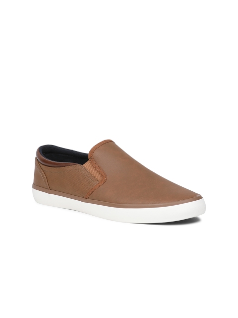 

Call It Spring Men Brown Slip-On Sneakers