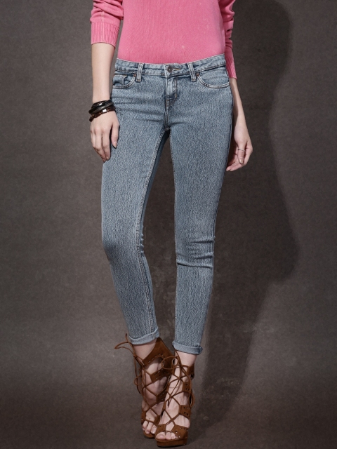 

Roadster Blue Washed Skinny Fit Jeans