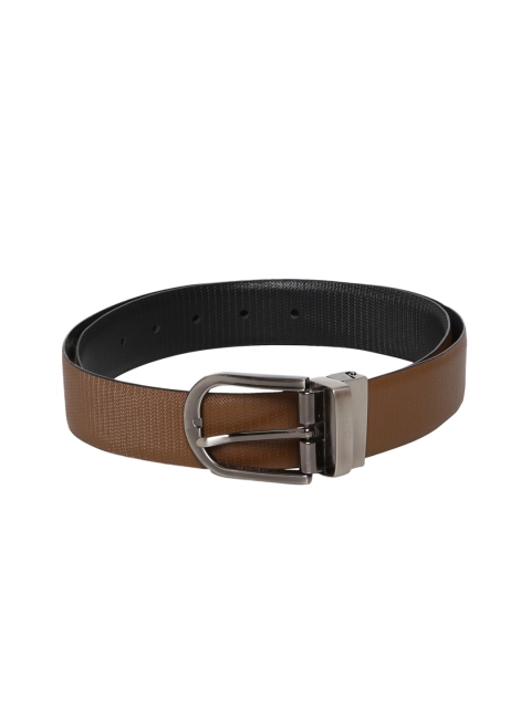 

INVICTUS Men Black & Brown Reversible Leather Belt